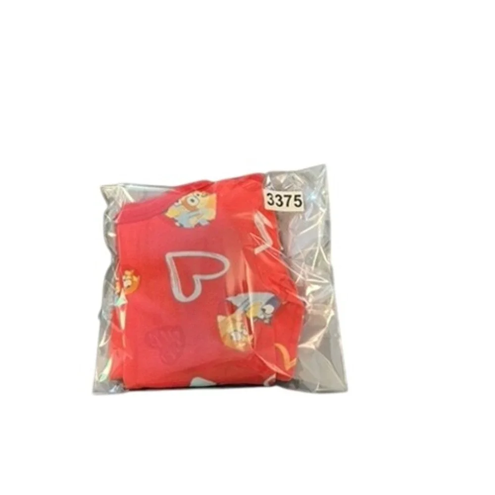 Bluey Bingo‎ Red Heart Cotton Pajama Set Long Sleeve Pants Size 6 RN 87652